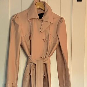 Moda International Blush Trench Coat